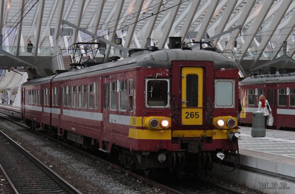 ET265 am 5.1.2012 in Li�ge Guillemins( B ).