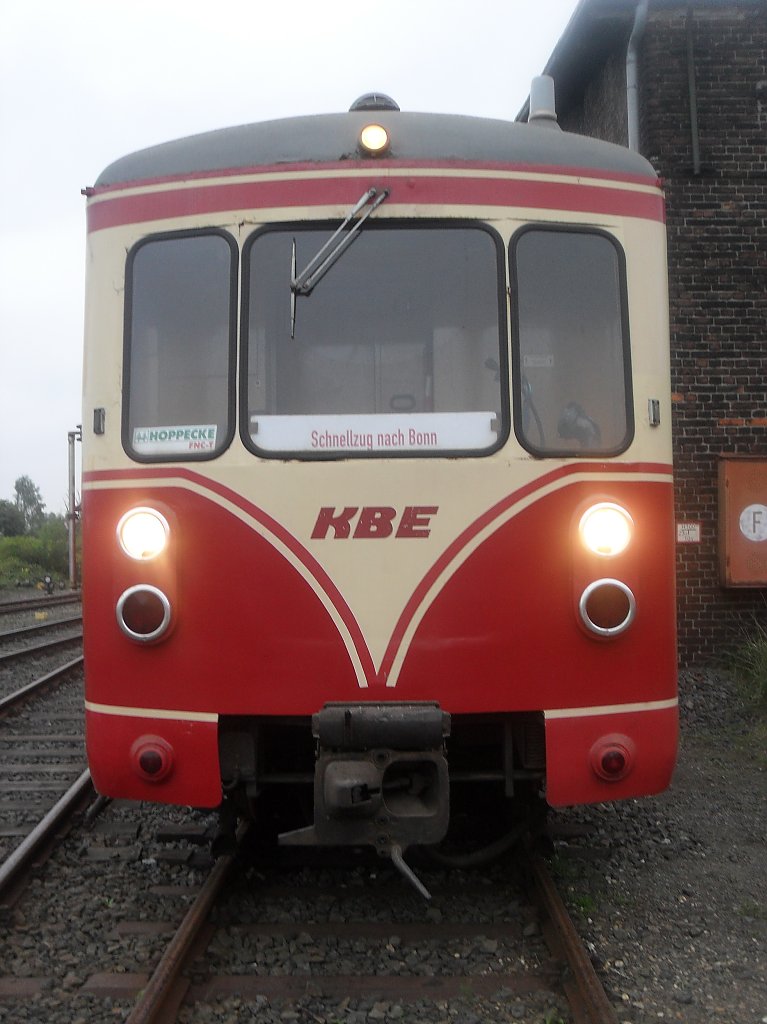 ET57 der KBE(Kln-Bonner Eisenbahn) im Rheinischen Indurstriebahnmuseum Kln(RIM Kln) am 15.8.10.