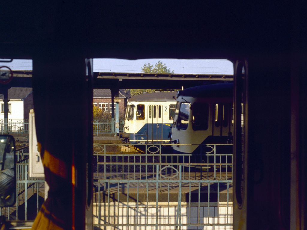 ETA-Impression aus Duisburg-Meiderich Sd im Oktober 1993.