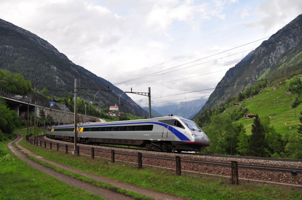 ETR 470 008 bei Wassen, 30.05.2010