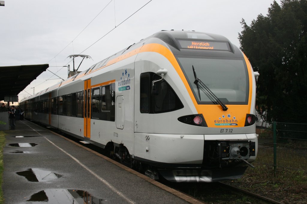 Eurobahn ET 7.12 (429 517-6).
Aufgenommen auf dem PNV Tag am 6.12.2009 in Kaldenkirchen.
