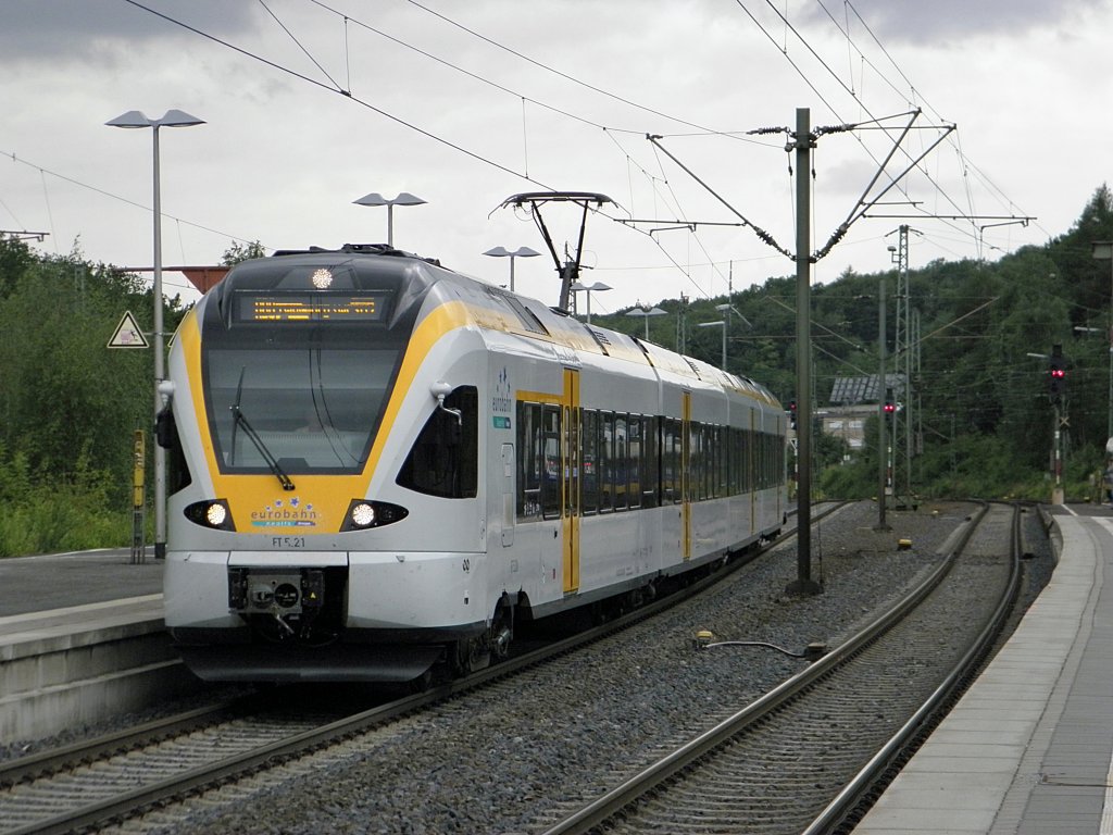 Eurobahn Flirt ET 5.21 in Altenbeken am 2.7.2011