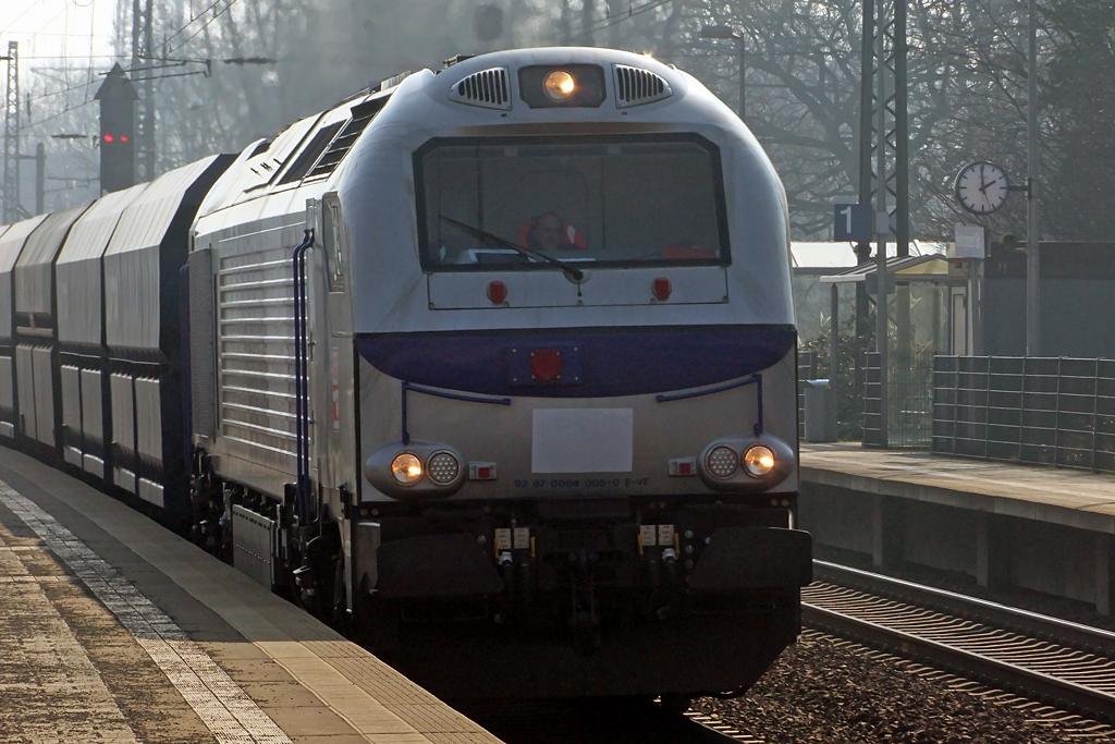 Europorte 4000 in Recklinghausen-S�d 2.3.2011 