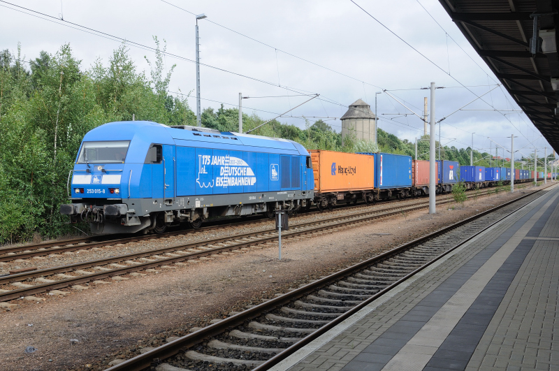 Eurorunner am 17.08.2010 im Bf Reichenbach / vogtland