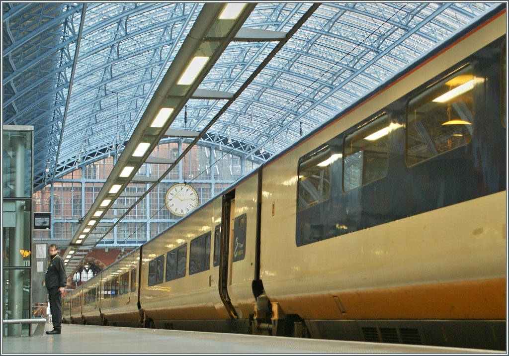 Eurostarimpressionen in St Pancras.
16. Nov. 2012