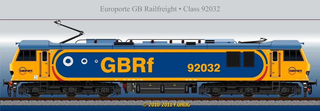 Eurotunnel-Exoten (6) - Das ist eine der sieben Class 92, die im Dienst von Europorte Channel (neben DB Schenker UK) die transkontinentalen Gterzge befrdern. 