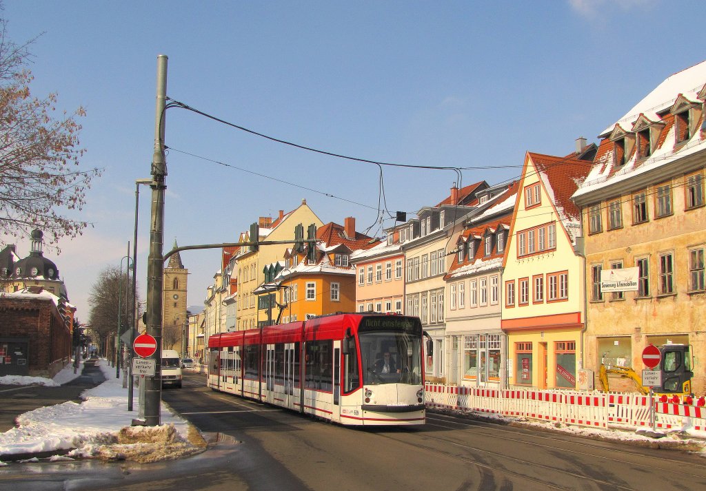 EVAG 639 als Linie 6 (Wiesenhgel -Domplatz Sd), am 14.03.2013 am Domplatz.