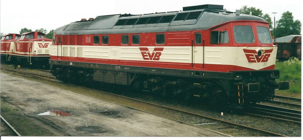 EVB 622 01 - Frisch vom Lackierer und noch ohne Betriebsnr.622 01 Bremerv�rde/EVB-BW  Datum 05/2002 Bild gescannt