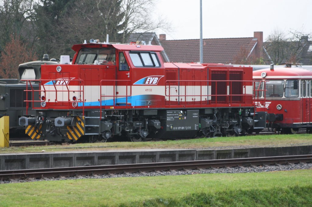 EVB G1000 BB 411 53
Im Bahnhof Bremerv�rde