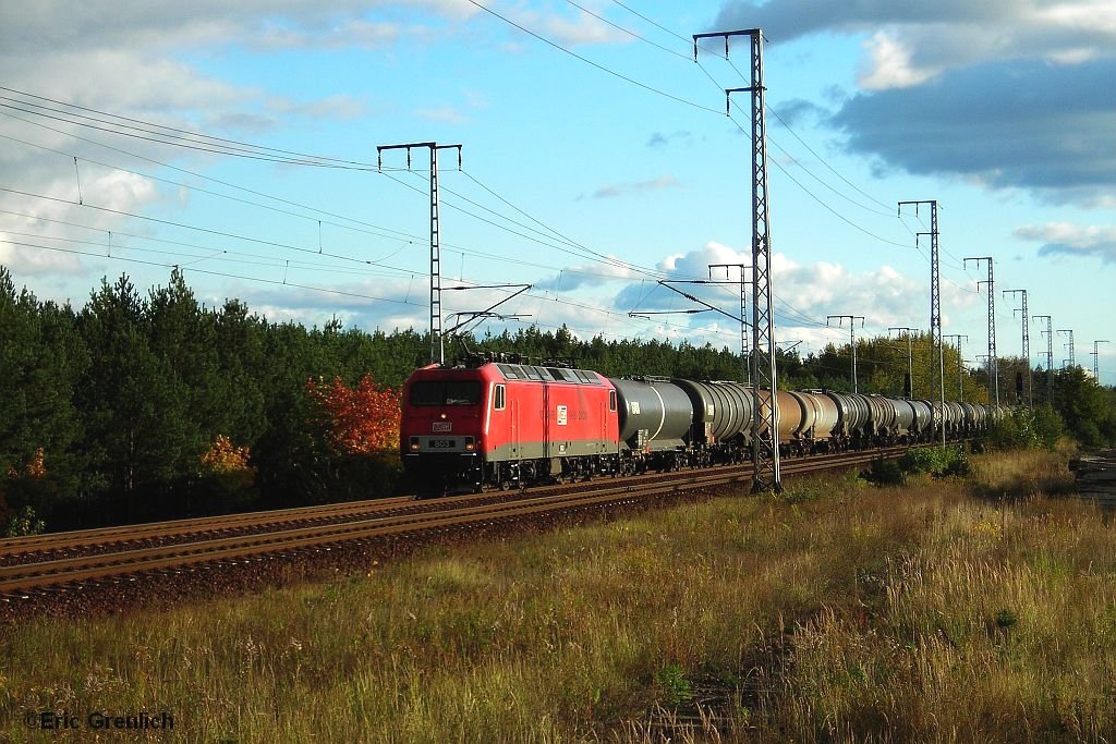 Ex 156 003 in Berlin Wuhlheide am 12.10.09