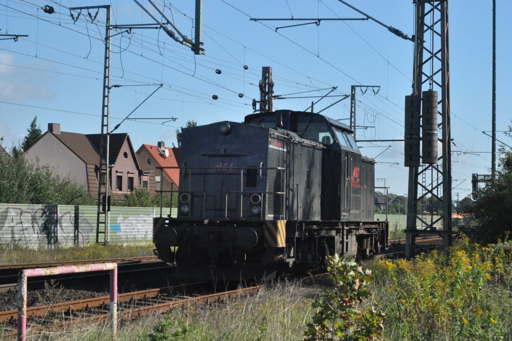 EX V100 der DR in Lehrte (Westgruppe) am 19.09.2010 abgestellt