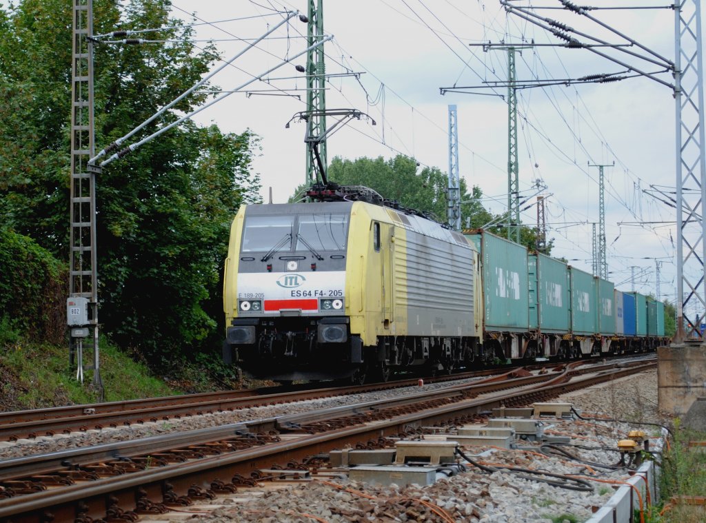 Fa. ITL am 16.08.2011 in BGKS bei der Durchfahrt Richtung Schnefeld