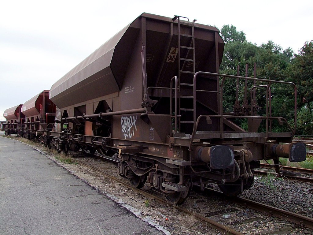 Facns (31806945515-5) wurde in Cuxhaven von seiner steinigen Fracht befreit;090831