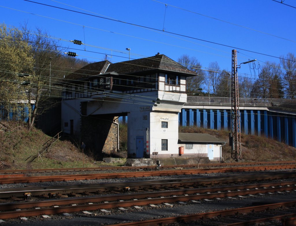 Fahrdienstleiter Stellwerk in Kreuztal (Kf) am 19.03.2011.