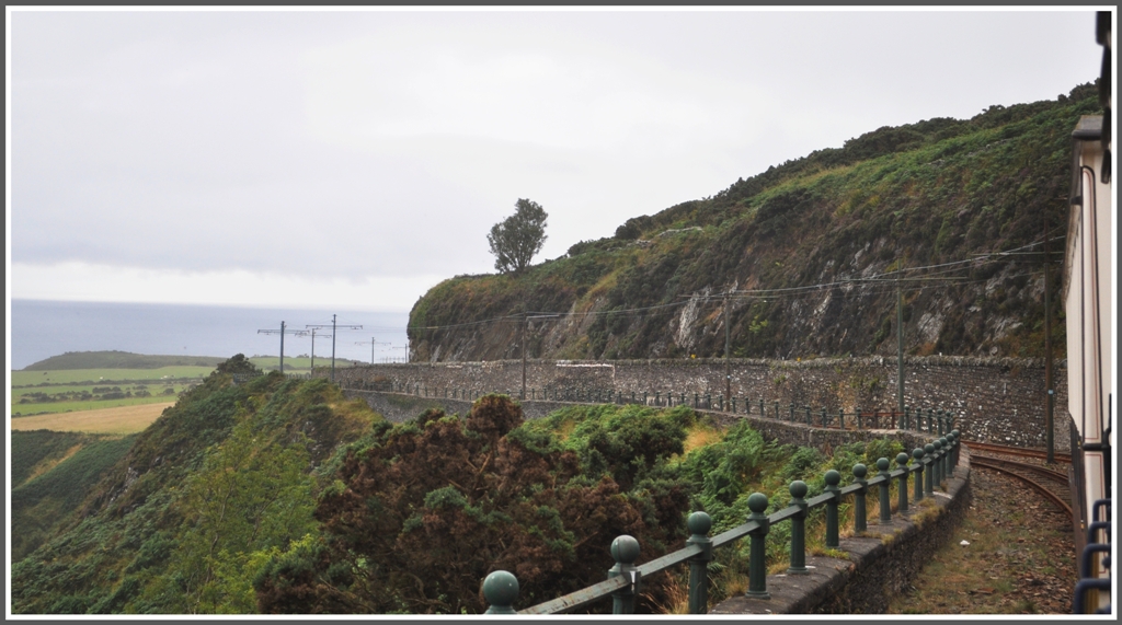 Fahrt entlang der irischen See zwischen Ramsey und Layey. (11.08.2011)