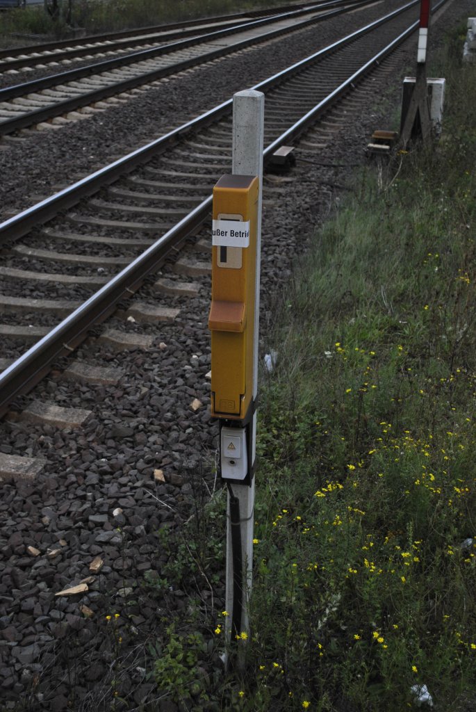 Fernsprecher auer Betrieb in Hmelerwald gesehen. Foto vom 15.09.2011.