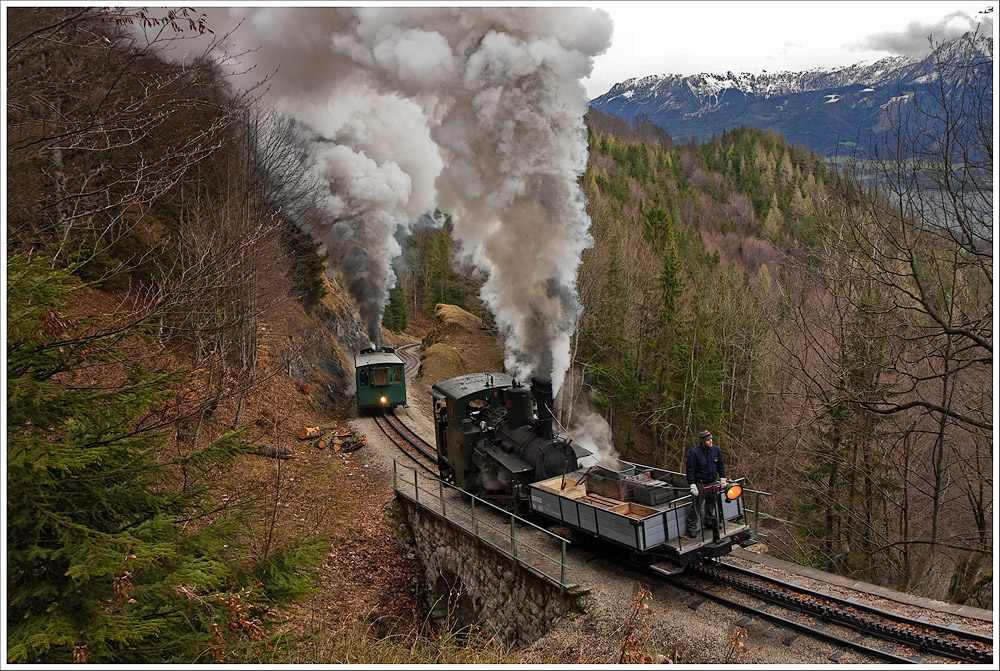 Fotofahrt im Doppelpack auf den Schafberg am 22.4.2012. Ein groes Dankeschn an die tolle Mannschaft der SKGB.