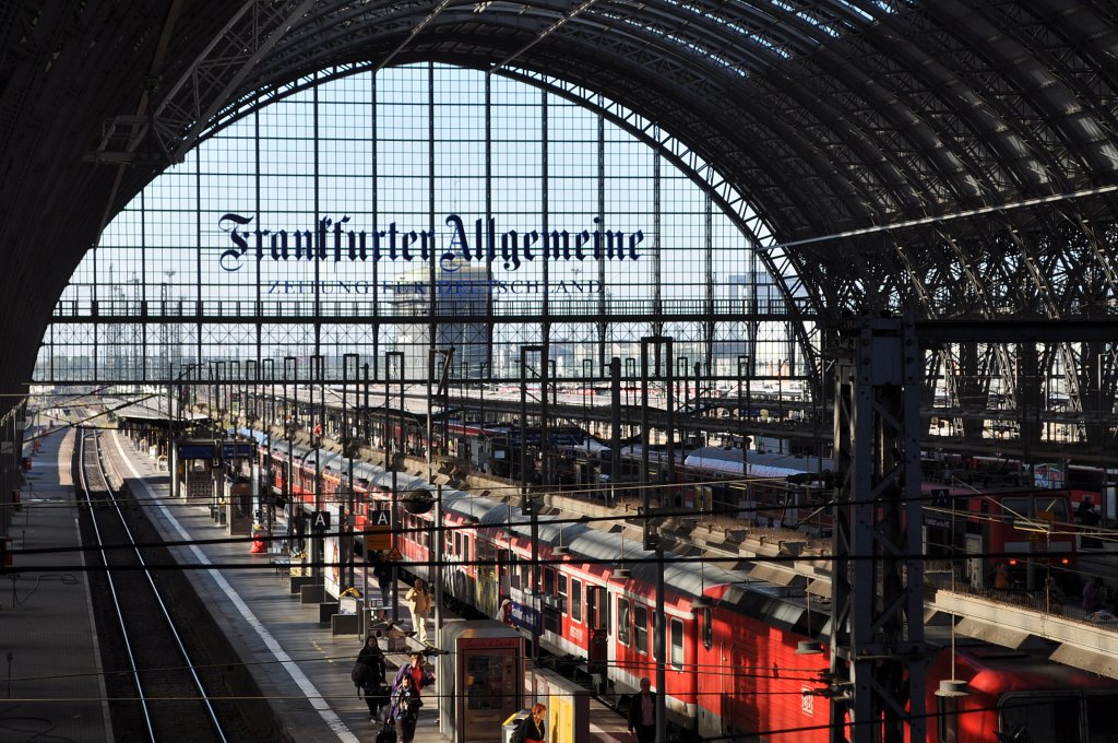 Frankfurt Hbf am 09.10.2010 

