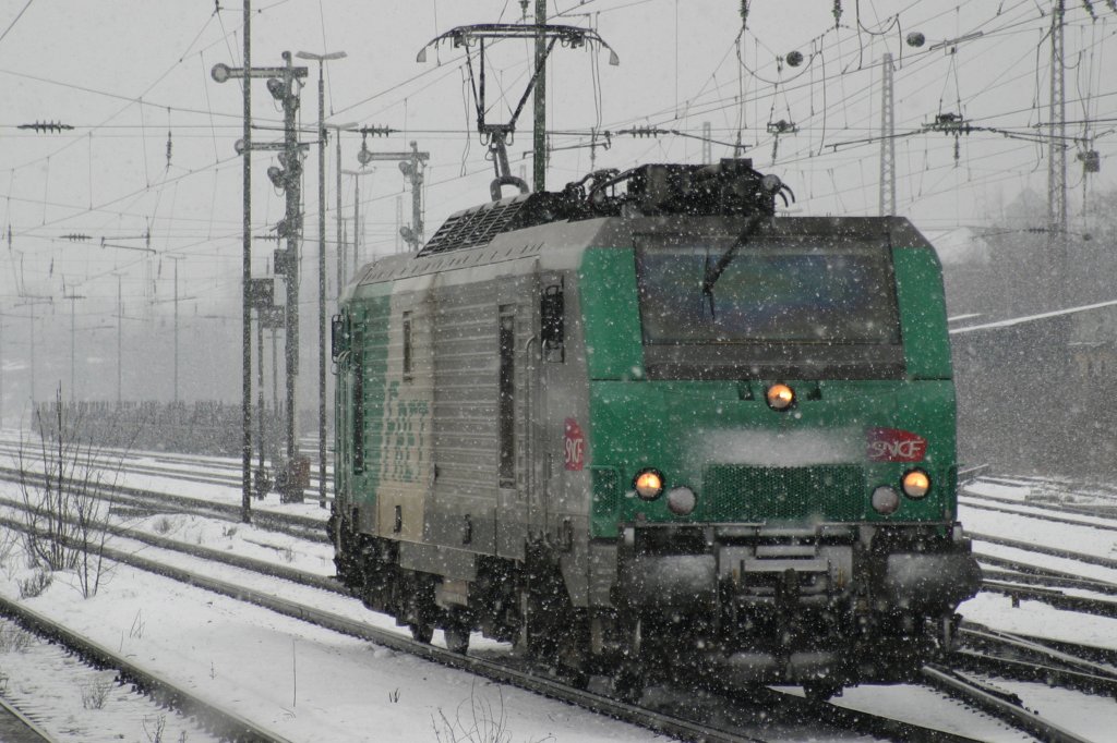FRETchen 437022 am 1.2.10 Lz auf dem Rckweg in Dsseldorf-Rath