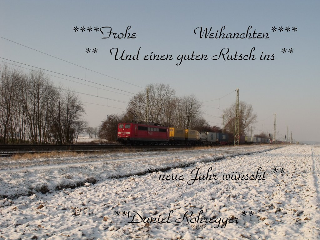 Frohe Weihnachten und an Guaten Rutsch