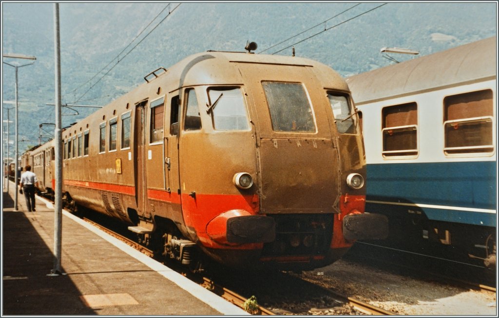 FS Ale 660 in Meran/Merano.
Sommer 1984