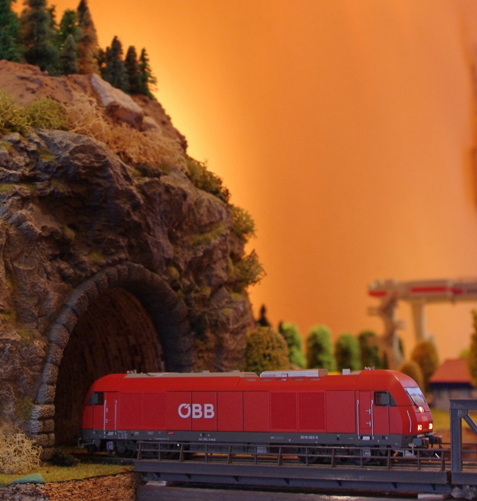 Fr den Grenzberschreitenden Verkehr fhrt 2016 063-6 der BB von Piko, war bereits beim Kauf digitalisiert.