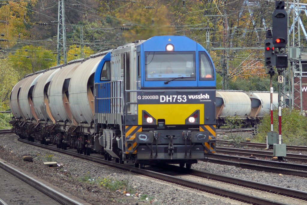 G2000BB von Vossloh in Kln-West 5.11.2009