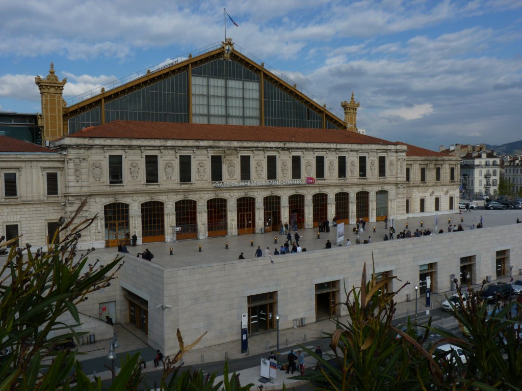 Gare de Marseille Saint Charles - Aufnahme: 21.04.2013