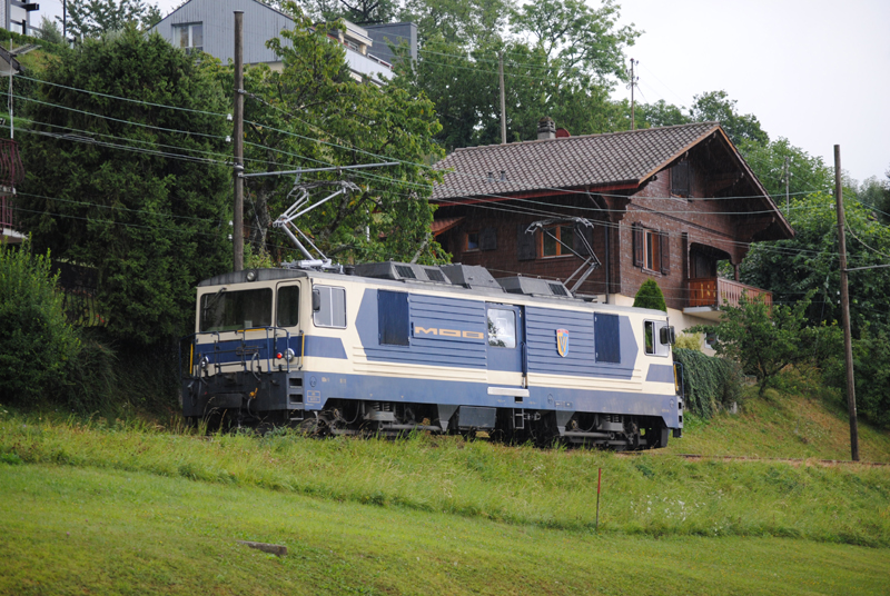 GDe 4/4 6001  Blonay 29.07.2010 