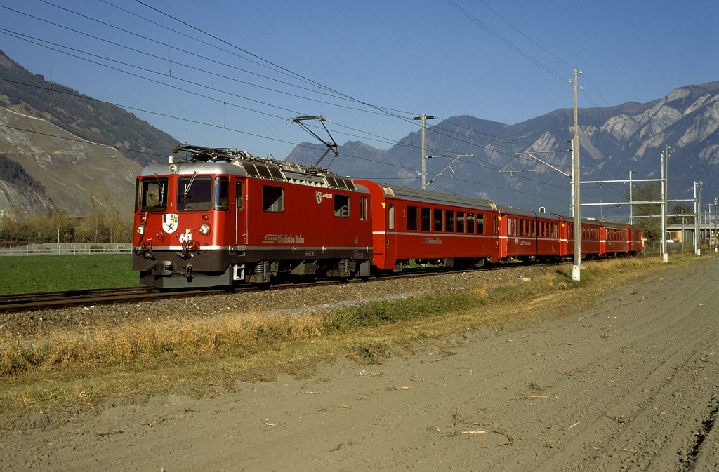 Ge4/4 II  bei Chur  29.10.97