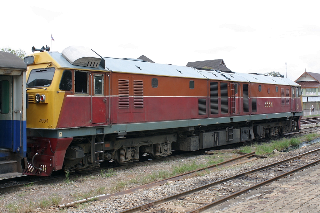 GEA 4554 (Co'Co', de, General Electric, Bj.1995) am 25.August 2011 im Bf. Trang.