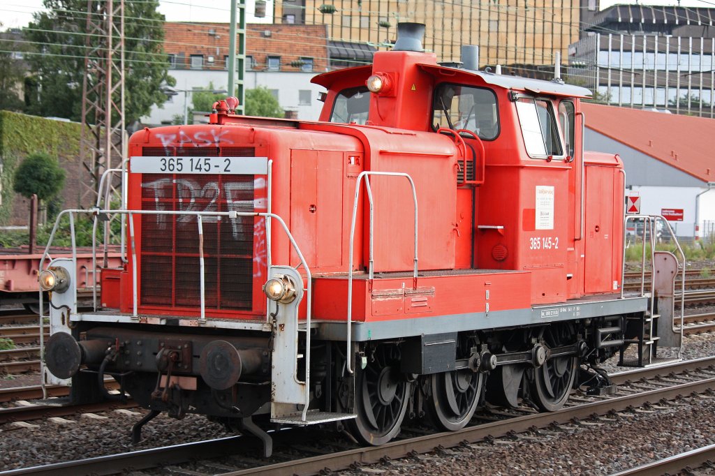 GKL 365 145 am 29.8.12 als Lz in Dsseldorf-Rath.