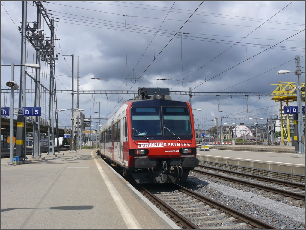 Glarner Sprinter in Zrich HB. (30.07.2010)