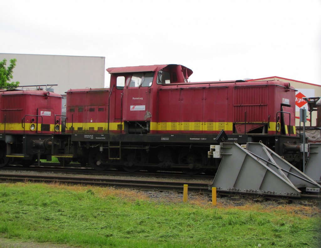 Gleiskraft 346 972-3  Ronneburg  bei InfraServ in Wiesbaden; 13.05.2010