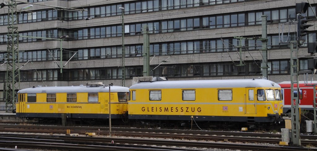 Gleismesszug in Hannover HBF am 10.08.2010.