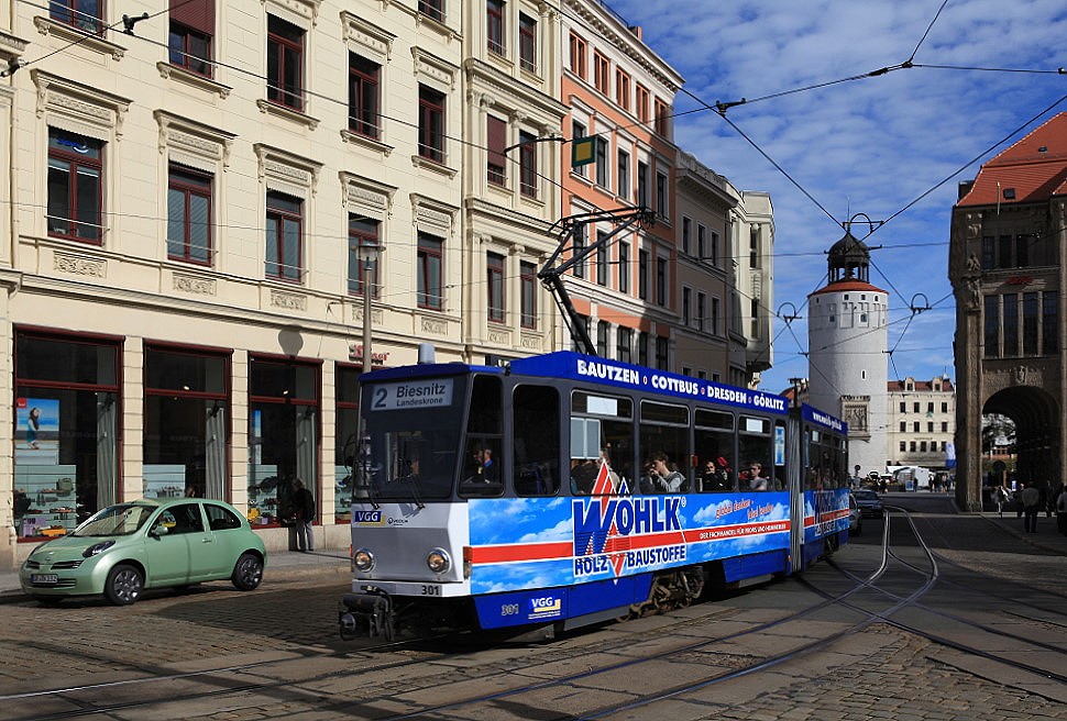 Grlitz Tw 301 am Postplatz, 26.04.2012.