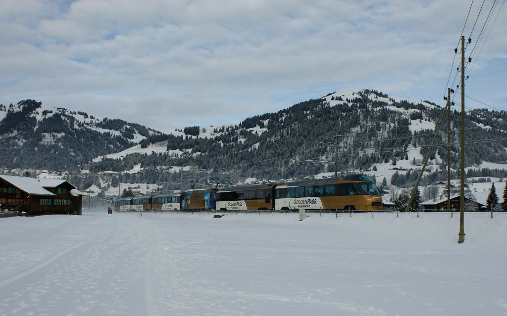 Goldenpass Panoramic 3118 bei Gstaad.
(14.01.2010)