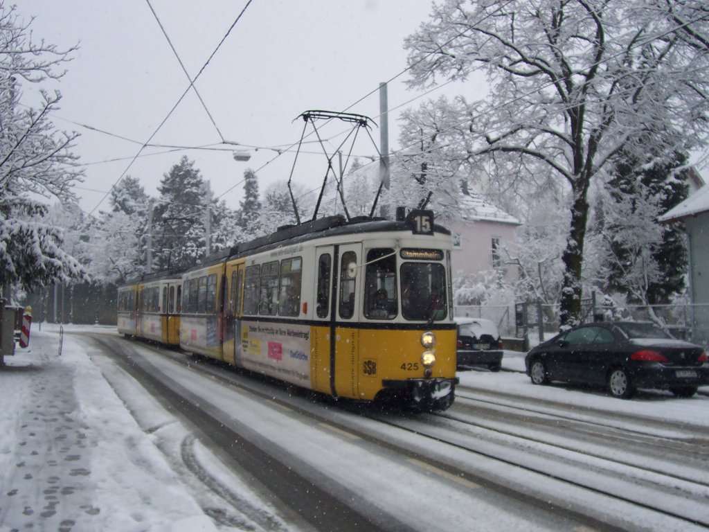 GT 4 - 425 zwischen Payerstra�e und Bubenbad am 04.03.2006