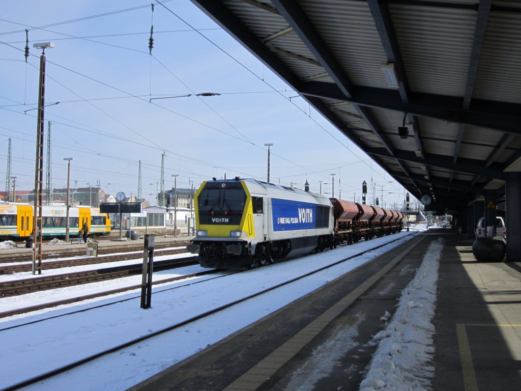G�terzug am 25.03.13 in Cottbus.