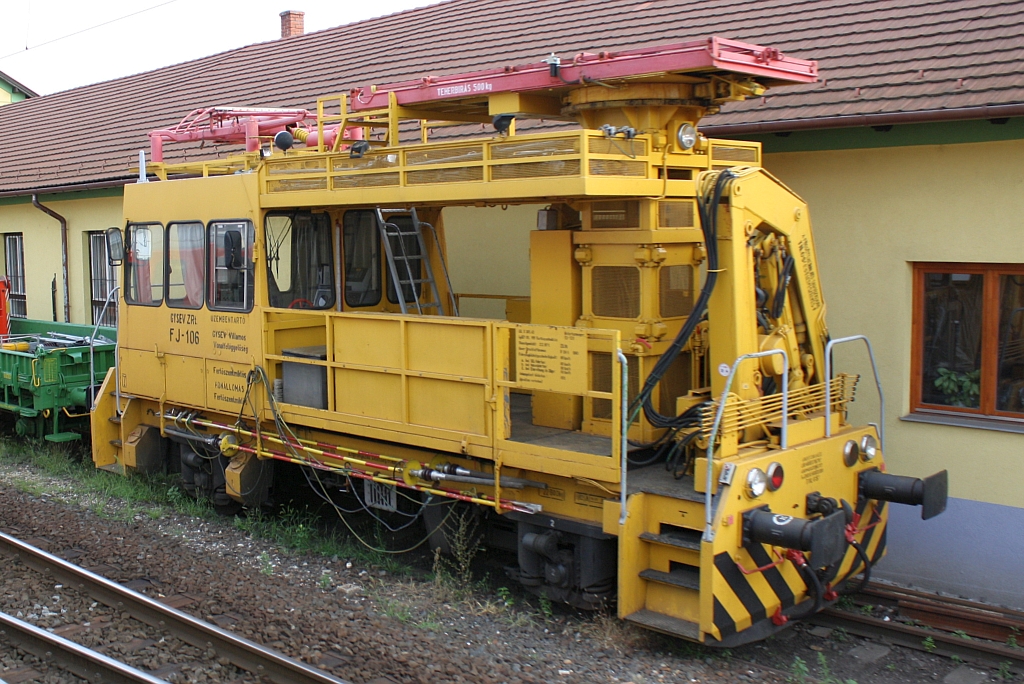 GYSEV ZRt FJ-106 am 13.August 2010 im BW Sopron.
