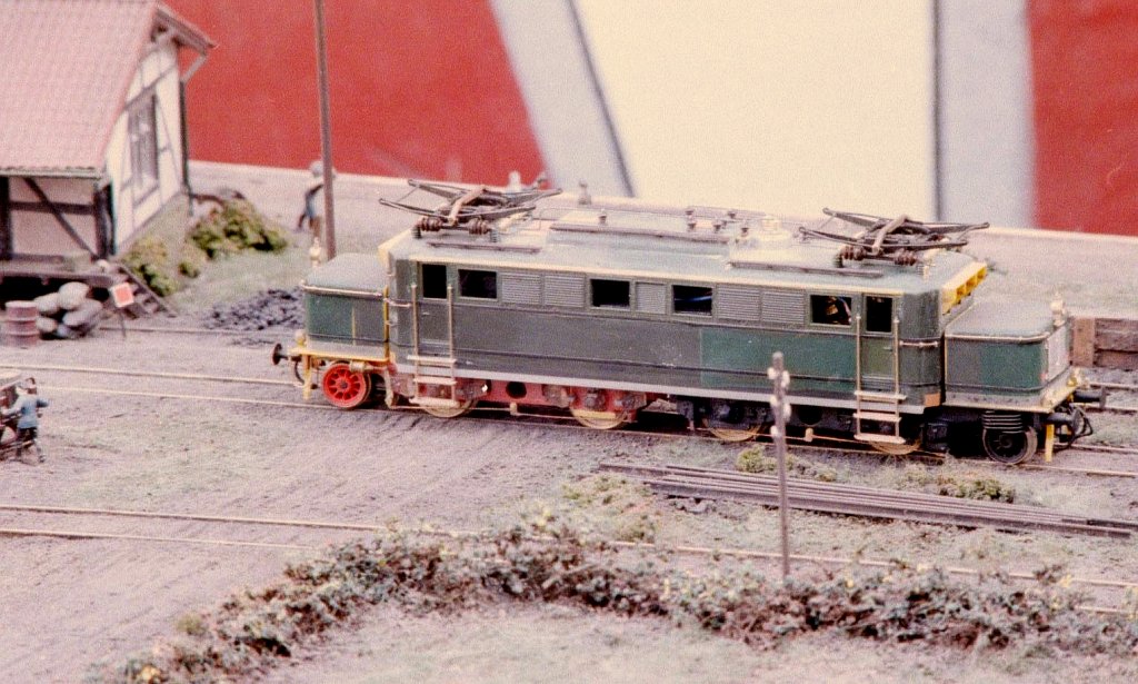 H0-Modell der E15 01; gebaut und fotographiert in den spten 90ern.