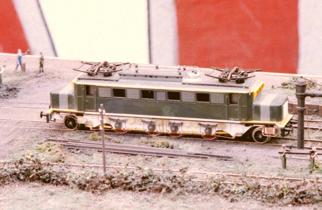 H0-Modell der E16 101 (Selbstbau), gebaut 1997