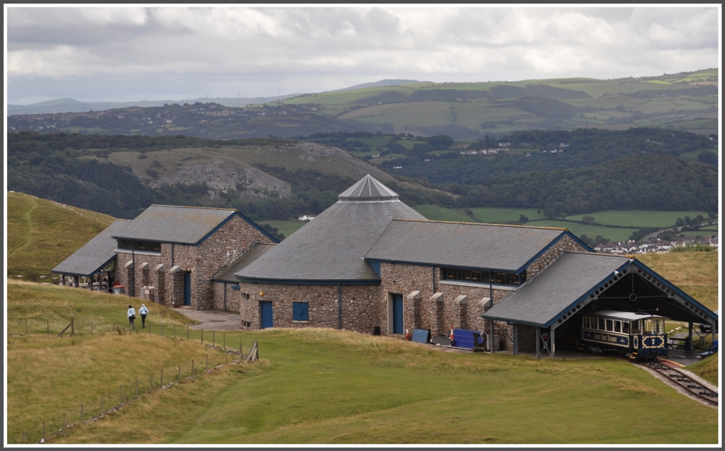 Half Way Station auf dem Great Orme oberhalb von Llandudno. (13.08.2011)