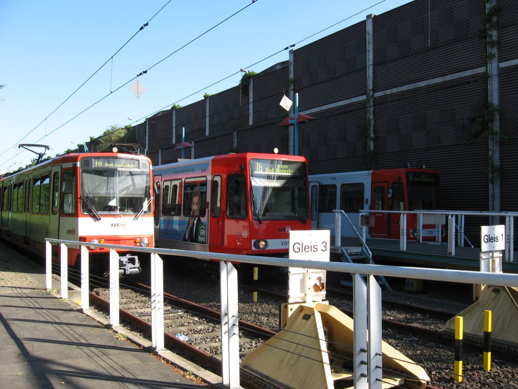 Haltestelle  Niel, Sebastianstrae  am 14.7.06