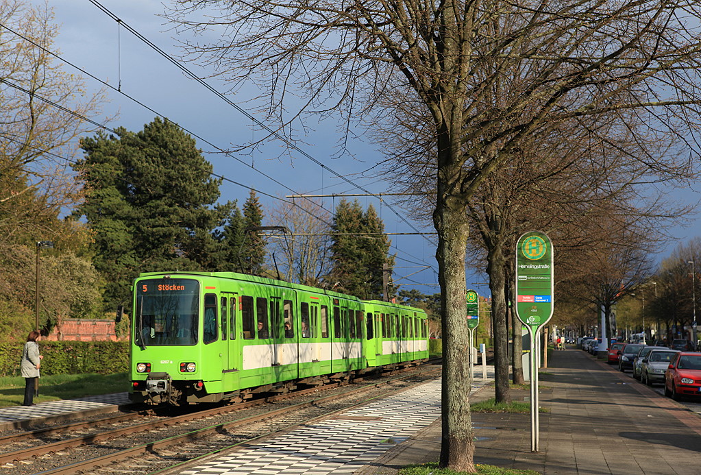 Hannover Tw 6207, Stcken Friedhof, 22.04.2012.