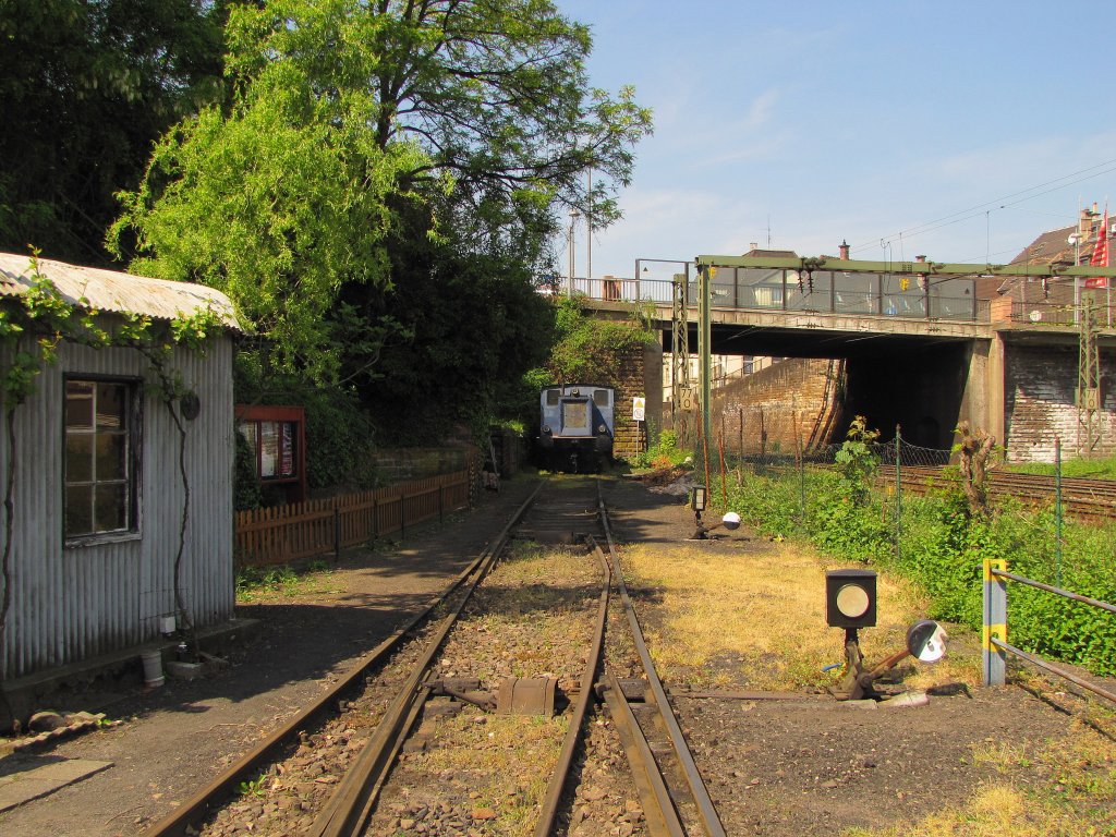 Henschel 24372 (Typ DEL 80) der BBC AG Mannheim, im DGEG Museum Neustadt (Weinstr); 07.05.2011
