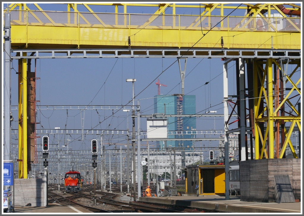 Heute muss man den Primetower schon fast suchen. (03.09.2010)