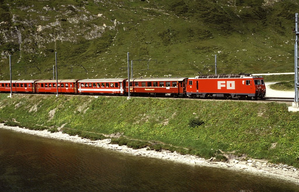 HGe 4/4 101  Oberalppass  16.08.93