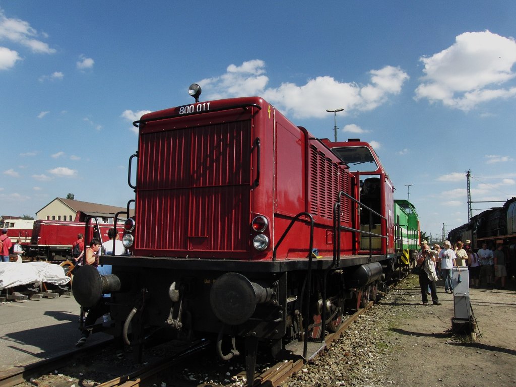 Hier 800 011 im Gostenhof am 21.08-2010 .