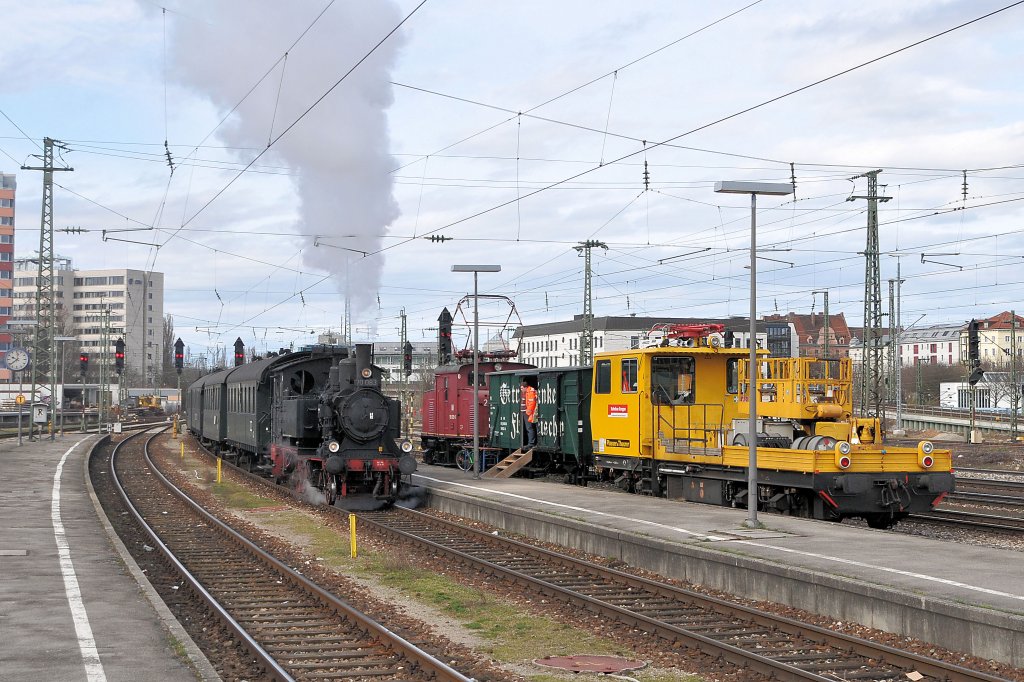 ...hier bei der Bereitstellung eine Stunde vorher